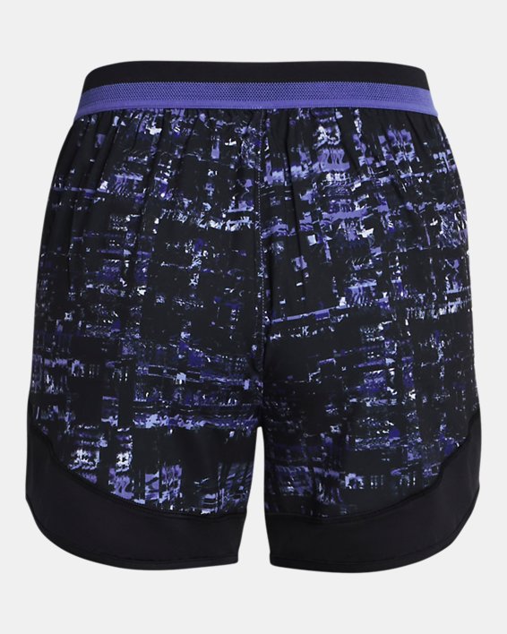Women's UA Challenger Pro Printed Shorts in Purple image number 5